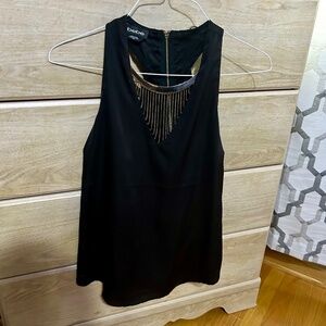 Bebe Silk Top Size M